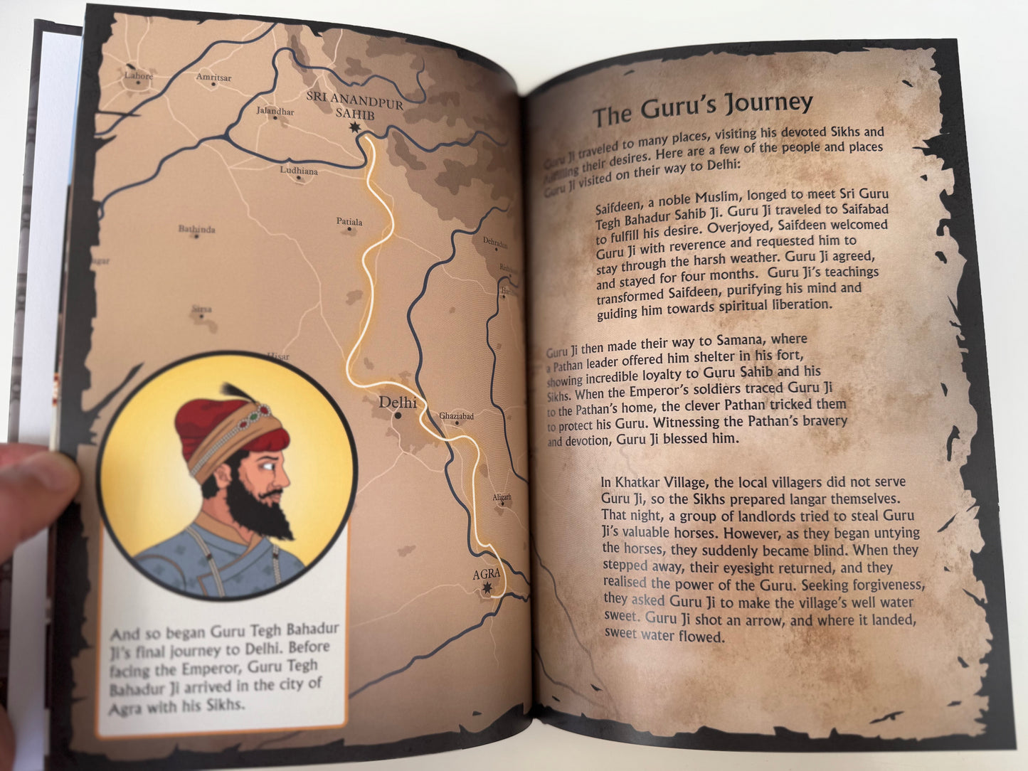The Shaheedi of Sri Guru Tegh Bahadur Ji - An Illustrated Story