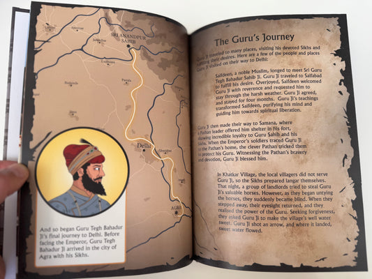 The Shaheedi of Sri Guru Tegh Bahadur Ji  - An Illustrated Story