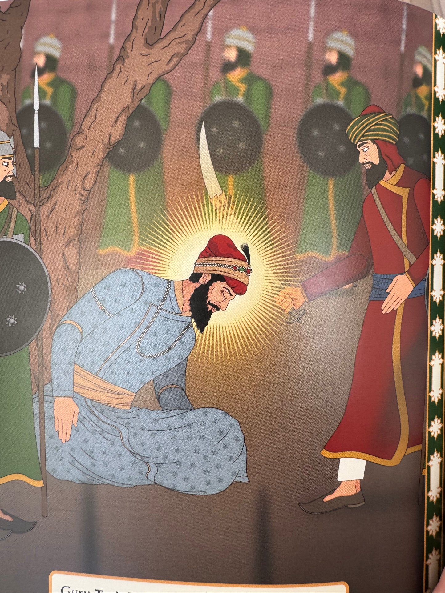 The Shaheedi of Sri Guru Tegh Bahadur Ji - An Illustrated Story