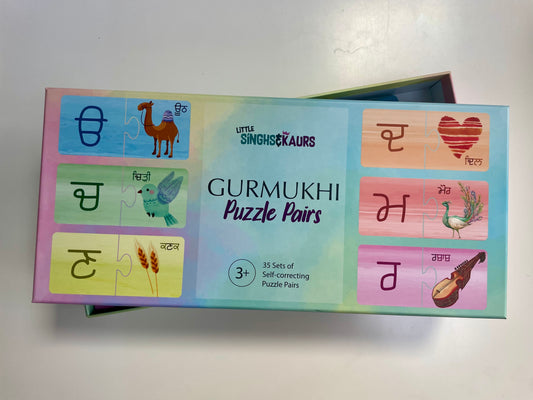Gurmukhi Puzzle Pairs