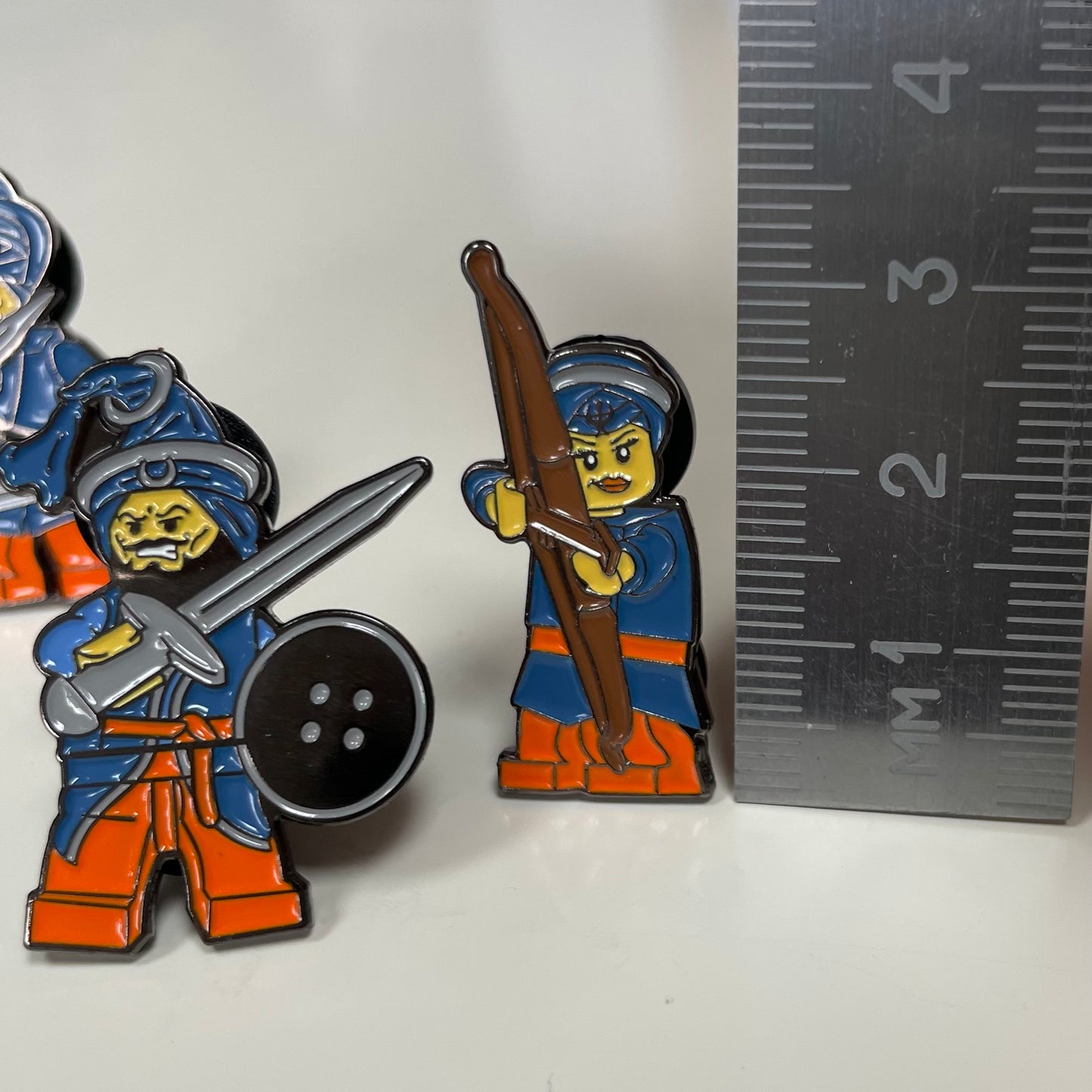 Mighty Khalsa MINIS - 3 pin badges set