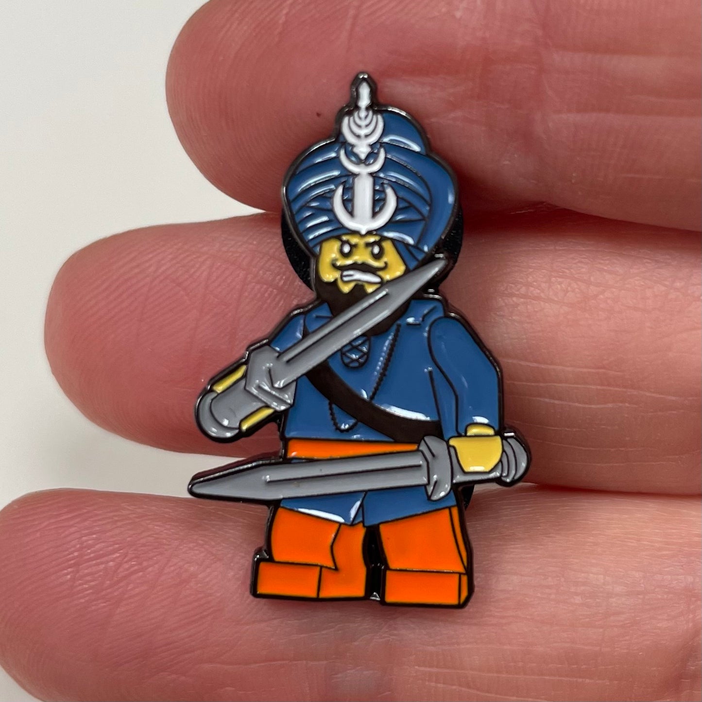 Mighty Khalsa MINIS - 3 pin badges set